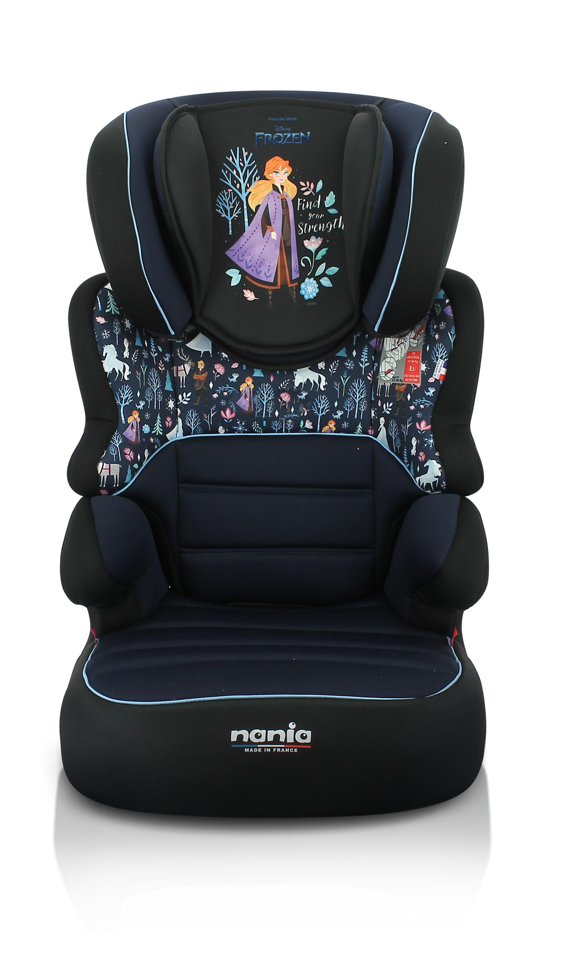 Nania Befix Group 2/3 Booster Car Seat - Black (4-12 Years)