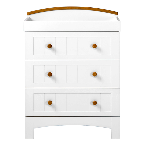 Coast Wardrobe Drawers and Cot Bed Nursery Room Set