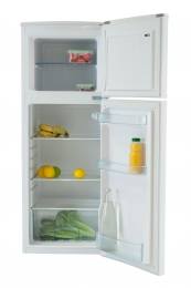 Iceking white 130cm tall top mount fridge freezer