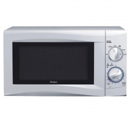 Haier silver 17L microwave