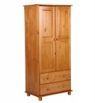 Nebraska 2 Door, 2 Drawer Wardrobe