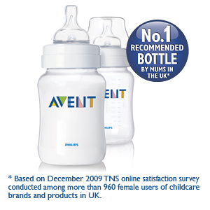 Baby Bottles Avent Airflex  9oz PP Twin Pack