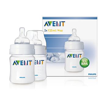 Baby Bottles Avent Airflex 4oz PP Twin Pack