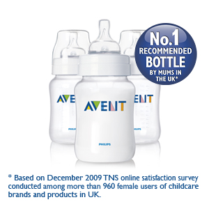Baby Bottles Avent Airflex 9oz PP Triple Pack