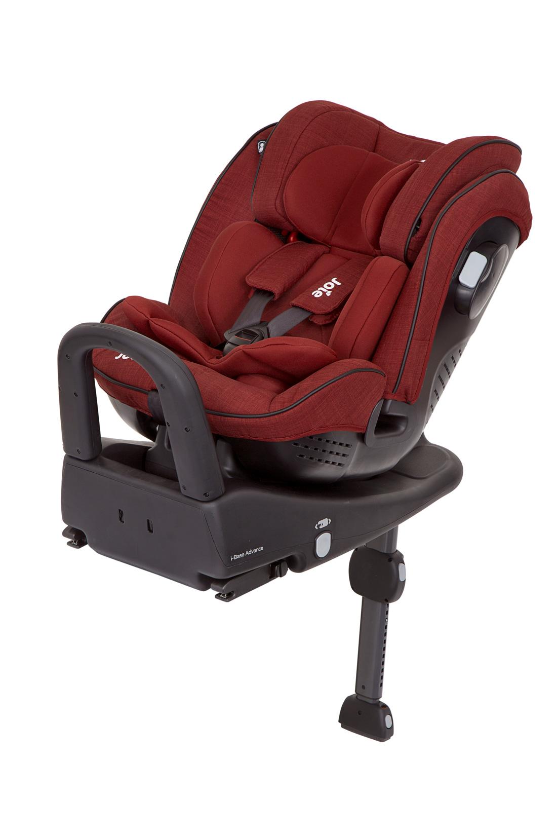 joie stages isofix cranberry