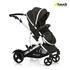 Hauck Duett 2 Tandem Pushchair - Black From Birth - 15kg