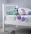 Grace White Children's Low Foot End Wooden Bed