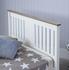 Chester White Wooden Bed