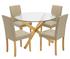 Oporto Solid Oak Table & Chairs
