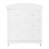 Henley White Wardrobe, Drawers and Cot Bed Nursery Room Set