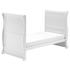 Alaska Sleigh Cot Bed White